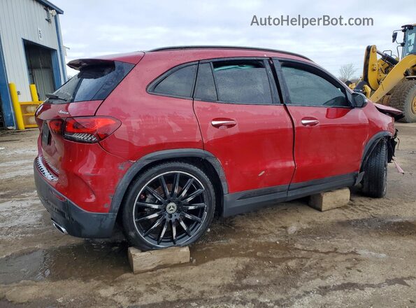 W1N4N4HB5MJ247023 2021 MERCEDES-BENZ GLA Maroon 
