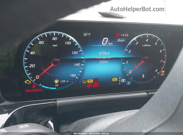 W1N4N4HB5PJ525620 2023 MERCEDES-BENZ GLA 250 Серый 