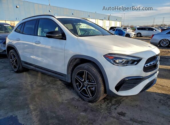 W1N4N4HBXMJ239211 2021 MERCEDES-BENZ GLA White Delantero derecho