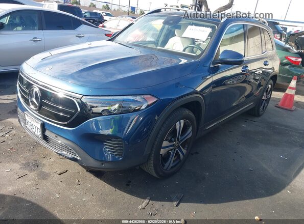 W1N9M0CB0PN021686 2023 MERCEDES-BENZ EQB 250 SUV Blue Передня ліва чверть