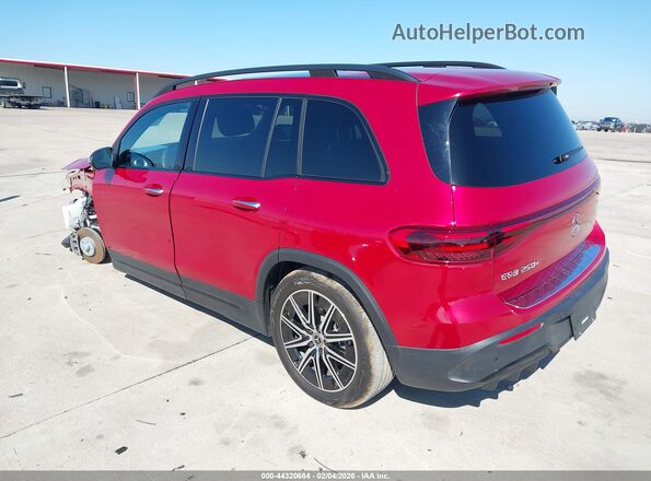 W1N9M0CB0RN093619 2024 MERCEDES-BENZ EQB 250 SUV Red უკანა მარცხენა