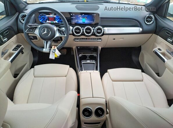 W1N9M0CB7SN111653 2025 MERCEDES-BENZ EQB White Вид панелі приладів