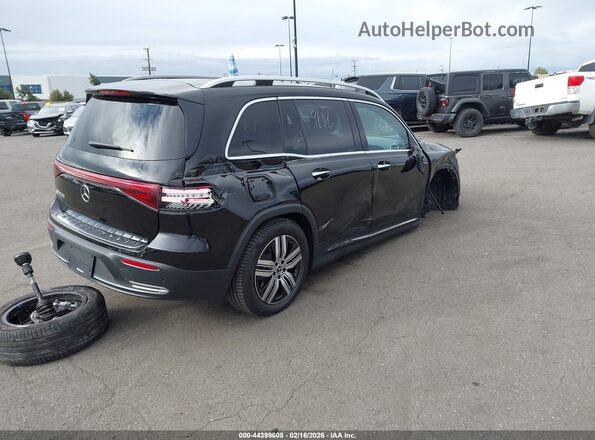 W1N9M0CBXRN095264 2024 MERCEDES-BENZ EQB 250 SUV Black უკანა მარჯვენა
