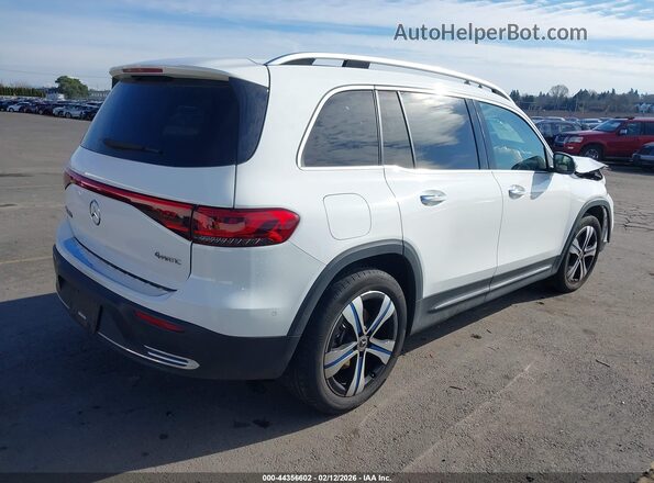 W1N9M0KB1PN033993 2023 MERCEDES-BENZ EQB 300 SUV White Задня права чверть