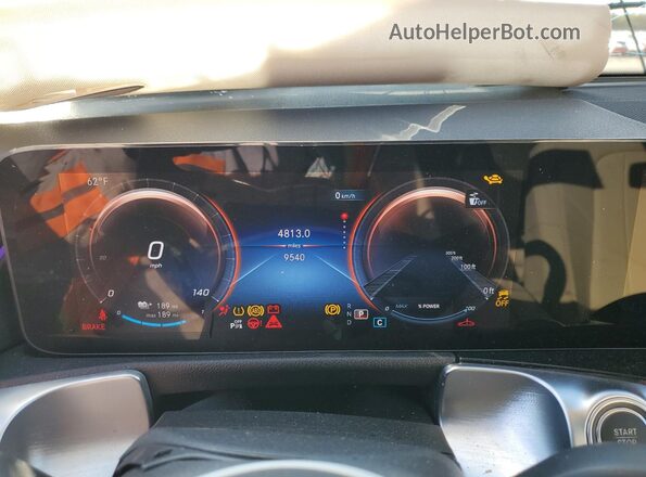 W1N9M0KB2PN054531 2023 MERCEDES-BENZ EQB White Vista del cuadro de instrumentos