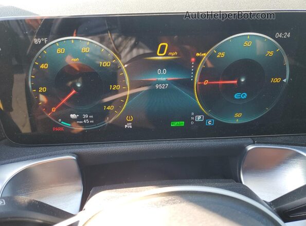 W1N9M0KB9PN068331 2023 MERCEDES-BENZ EQB White Вид щитка приладів