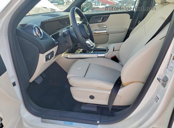 W1N9M1DB8RN088012 2024 MERCEDES-BENZ EQB White წინა სალონის ხედი