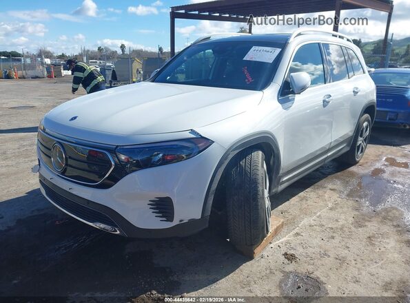 W1N9M1DBXPN043313 2023 MERCEDES-BENZ EQB 350 SUV White Vista tres cuartos delantera izquierda