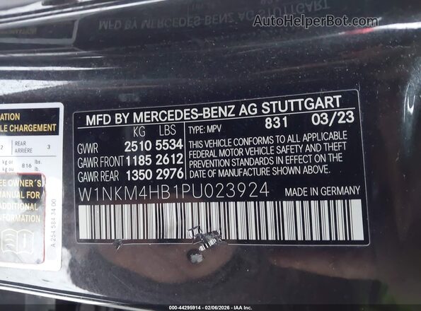 W1NKM4HB1PU023924 2023 MERCEDES-BENZ GLC 300 Gray 