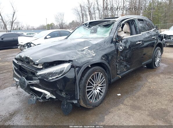 W1NKM4HB2RF094766 2024 MERCEDES-BENZ GLC 300 Черный Передняя левая четверть