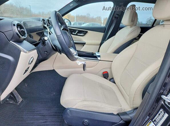 W1NKM4HB2RF133792 2024 MERCEDES-BENZ GLC-CLASS Серый Вид салона спереди