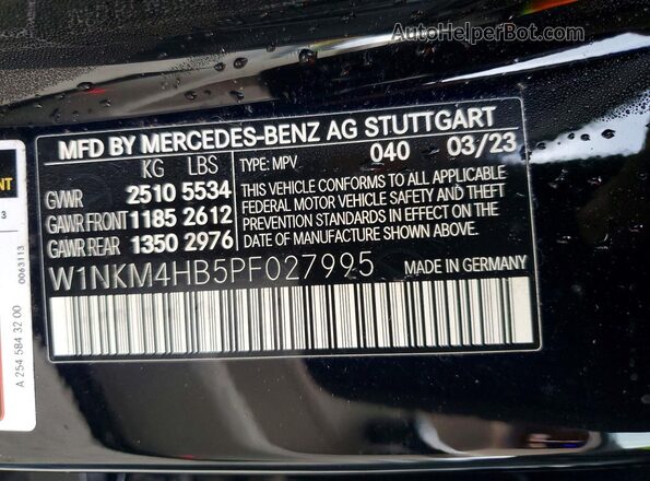 W1NKM4HB5PF027995 2023 MERCEDES-BENZ GLC-CLASS Black 