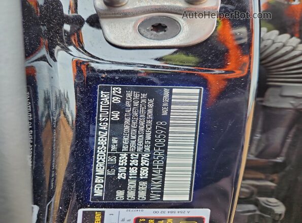 W1NKM4HB5RF085978 2024 MERCEDES-BENZ GLC-CLASS Black Widok wnętrza 360 stopni