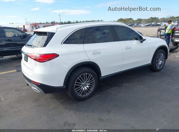 W1NKM4HB5RF207268 2024 MERCEDES-BENZ GLC 300 Белый Задняя правая четверть