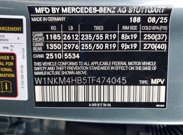 W1NKM4HB5TF474045 2026 MERCEDES-BENZ GLC-CLASS Green 