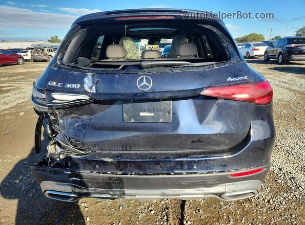 W1NKM4HB8RF217132 2024 MERCEDES-BENZ GLC-CLASS Синий Вид сзади