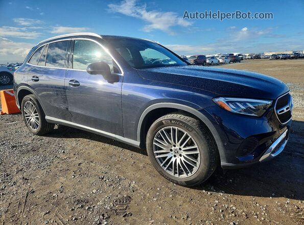 W1NKM4HB8RF217132 2024 MERCEDES-BENZ GLC-CLASS Синий Передняя правая четверть