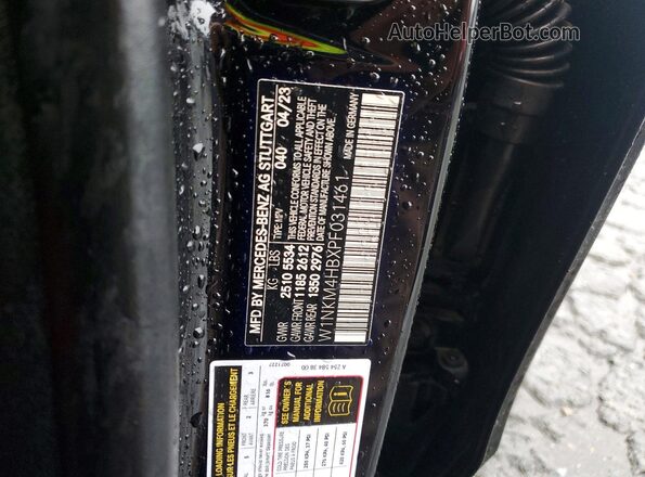 W1NKM4HBXPF031461 2023 MERCEDES-BENZ GLC-CLASS Black Շարժիչի բաժամունքի տեսք