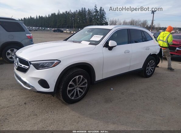 W1NKM4HBXRF228570 2024 MERCEDES-BENZ GLC 300 White Առջևի ձախ երեք քառորդ տեսարան