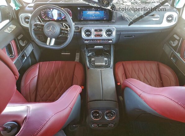 W1NWH1AB3SX021680 2025 MERCEDES-BENZ G-CLASS Black Вид панелі приладів