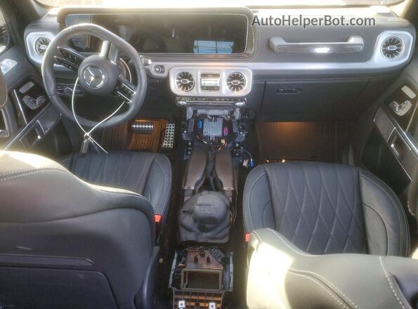 W1NWH1AB4SX002135 2025 MERCEDES-BENZ G-CLASS Blue Widok deski rozdzielczej