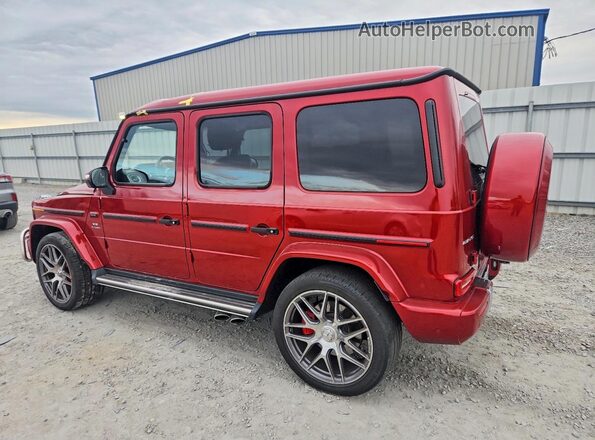 W1NYC7HJ3NX458977 2022 MERCEDES-BENZ G-CLASS Red Задня ліва чверть