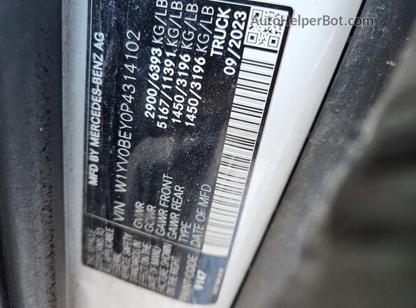 W1YV0BEY0P4314102 2023 MERCEDES-BENZ METRIS White Շարժիչի բաժամունքի տեսք