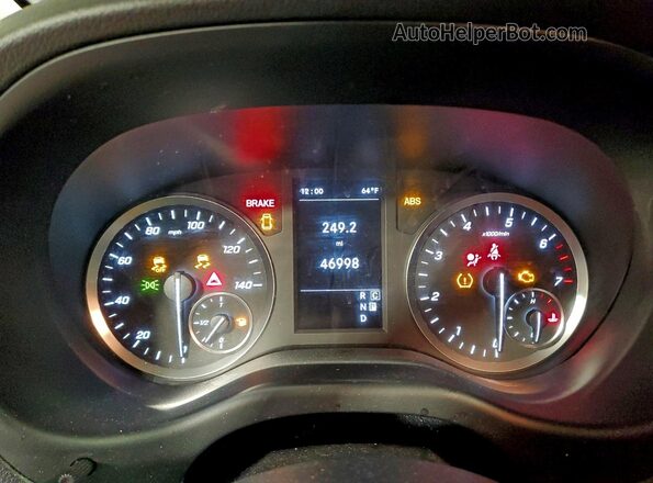 W1YV0CEY7P4271139 2023 MERCEDES-BENZ METRIS White Вид щитка приладів