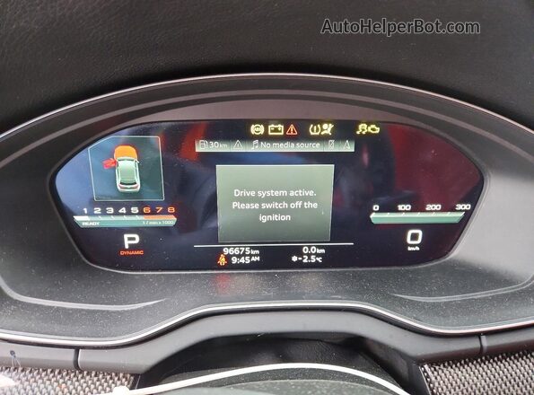 WA114AFYXM2088104 2021 AUDI SQ5 White Instrument cluster view