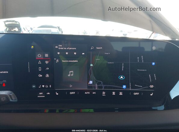 WA114BGF5SA020167 2025 AUDI Q6 E-TRON Black 