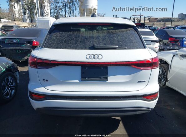 WA124BGF0SA026088 2025 AUDI Q6 E-TRON White 