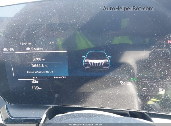 WA124BGF0SA026088 2025 AUDI Q6 E-TRON White უკანა სავარძლების ხედი