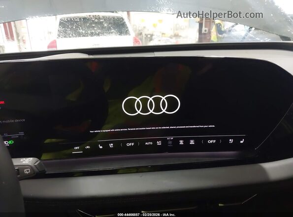 WA124BGF3SA044312 2025 AUDI Q6 E-TRON Black 