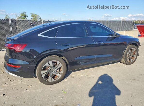 WA12AAGE9NB041035 2022 AUDI E-TRON Black უკანა მარჯვენა