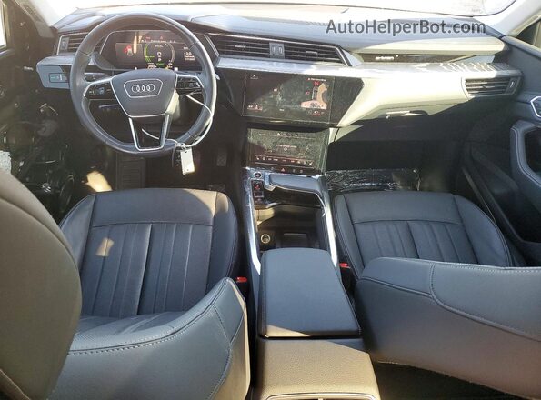 WA12AAGE9NB041035 2022 AUDI E-TRON Black წინა პანელის ხედი