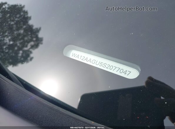WA12AAGU5S2077047 2025 AUDI Q5 Black 