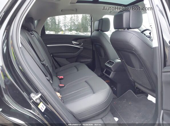 WA12ABGE0LB035501 2020 AUDI E-TRON Black Vista de la etiqueta del VIN