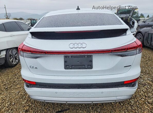 WA12UBFZ2SP030295 2025 AUDI Q4 White 