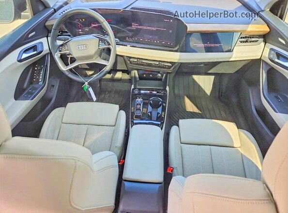 WA134BGFXSA067722 2025 AUDI OTHER Gray Առջևի վահանակի տեսք