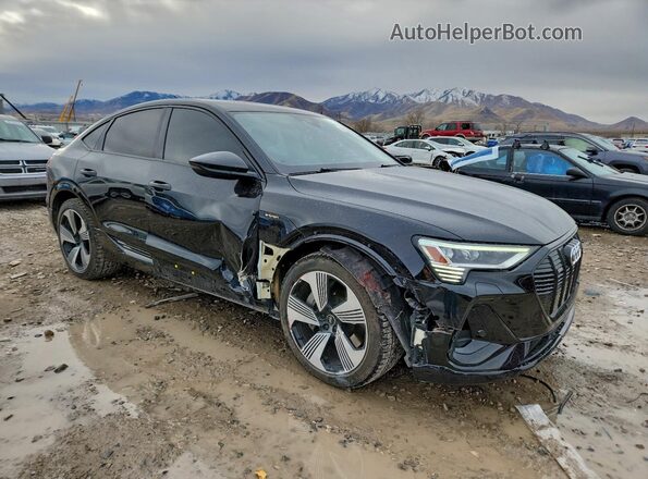 WA13AAGE6MB038399 2021 AUDI E-TRON Black Передня права чверть