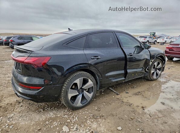 WA13AAGE6MB038399 2021 AUDI E-TRON Black Задня права чверть