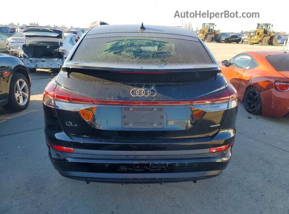 WA142BFZ3PP026066 2023 AUDI Q4 Black Widok z tyłu