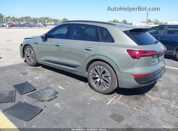 WA15AAGE1RB051562 2024 AUDI Q8 E-TRON Green Rear left