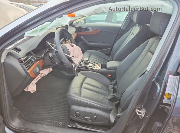 WA18NAF43LA028775 2020 AUDI OTHER Gray Вид салону спереду