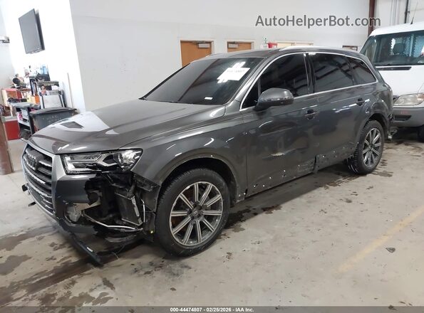 WA1AAAF71KD008805 2019 AUDI Q7 Gray Front left