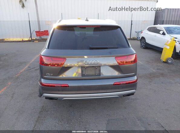 WA1AAAF7XKD004350 2019 AUDI Q7 Gray 