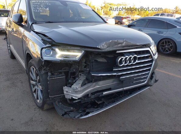 WA1AAAF7XKD004350 2019 AUDI Q7 Gray 