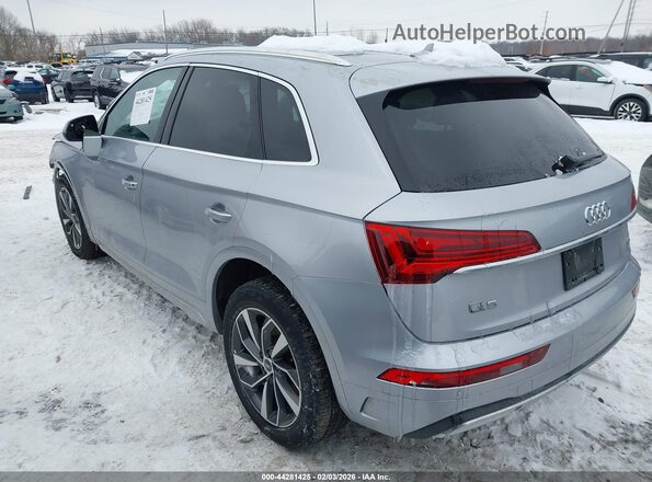 WA1AAAFYXM2132238 2021 AUDI Q5 Silver Հետևի ձախ