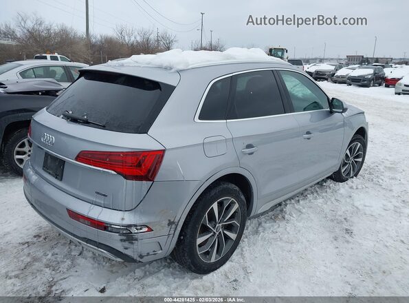 WA1AAAFYXM2132238 2021 AUDI Q5 Silver Հետևի աջ