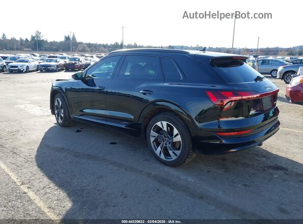 WA1AAAGE1NB005657 2022 AUDI E-TRON Черный Задняя левая четверть